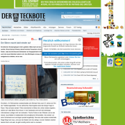 Der Teckbote website